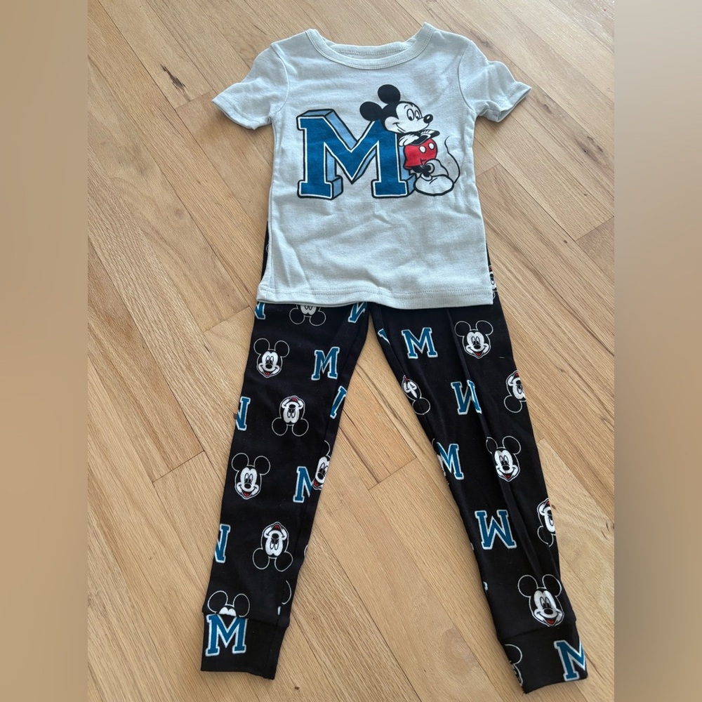 Mickey Mouse Toddler Pajama Set